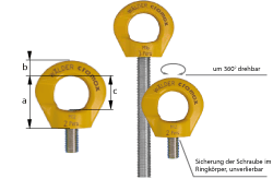 PSA-Ringschraube CDS-PSA