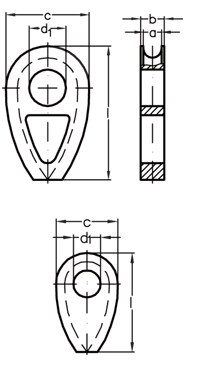 Vollkausche DIN 3091, roh