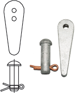 Bolze fr Keilendklemme hnlich DIN 43148