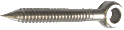 NIRO Augschraube mit Holzgewinde