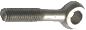NIRO Augschraube mit metrischem Gewinde