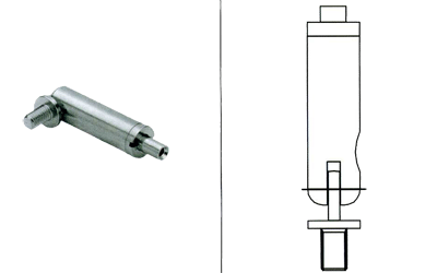 Stell-Zylinder mit Gelenk