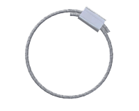 Wire rope with aluminium ferrule