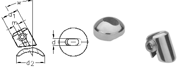 ASS Angle Stopper for round posts