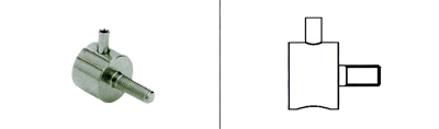 Sliding single shelf support